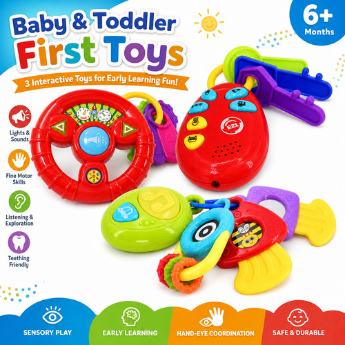 Baby first toys - first, steering