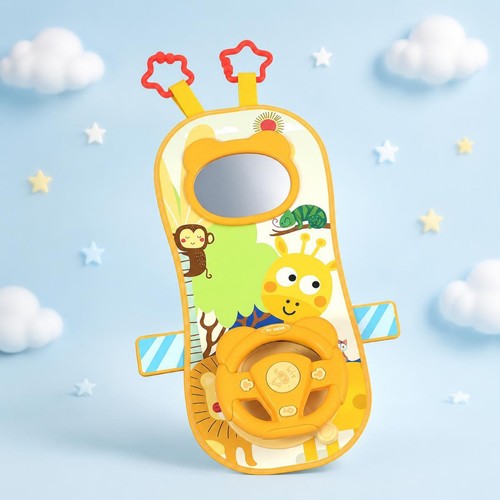 Baby steering wheel toy music - steering,