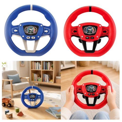 Steering wheel simulated - steering, toy