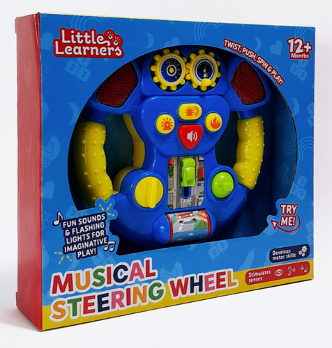 Musical steering wheel baby - musical,