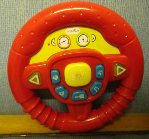 Hopello red baby steering - baby,