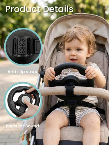 Baby stroller steering wheel - stroller,