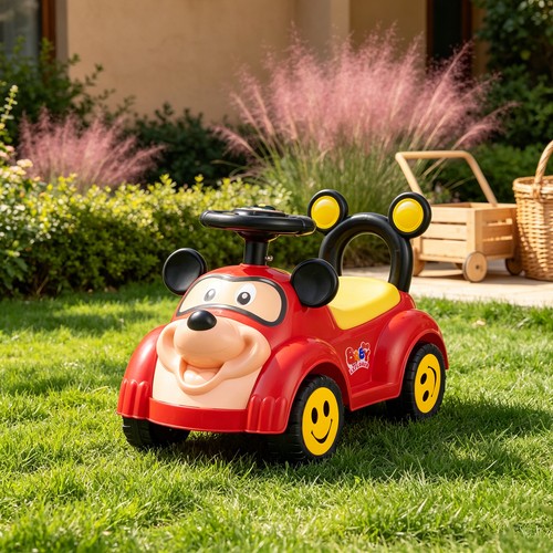 Kids cartoon mouse ride car - ride, on
