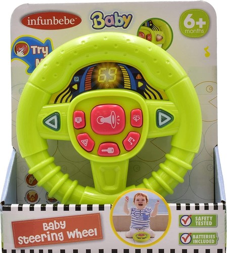 Baby pretend steering - steering, wheel