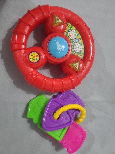 Baby steering wheel and - and, keys
